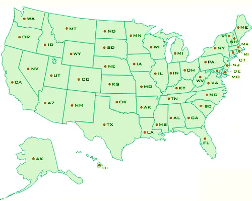 U.S. Map